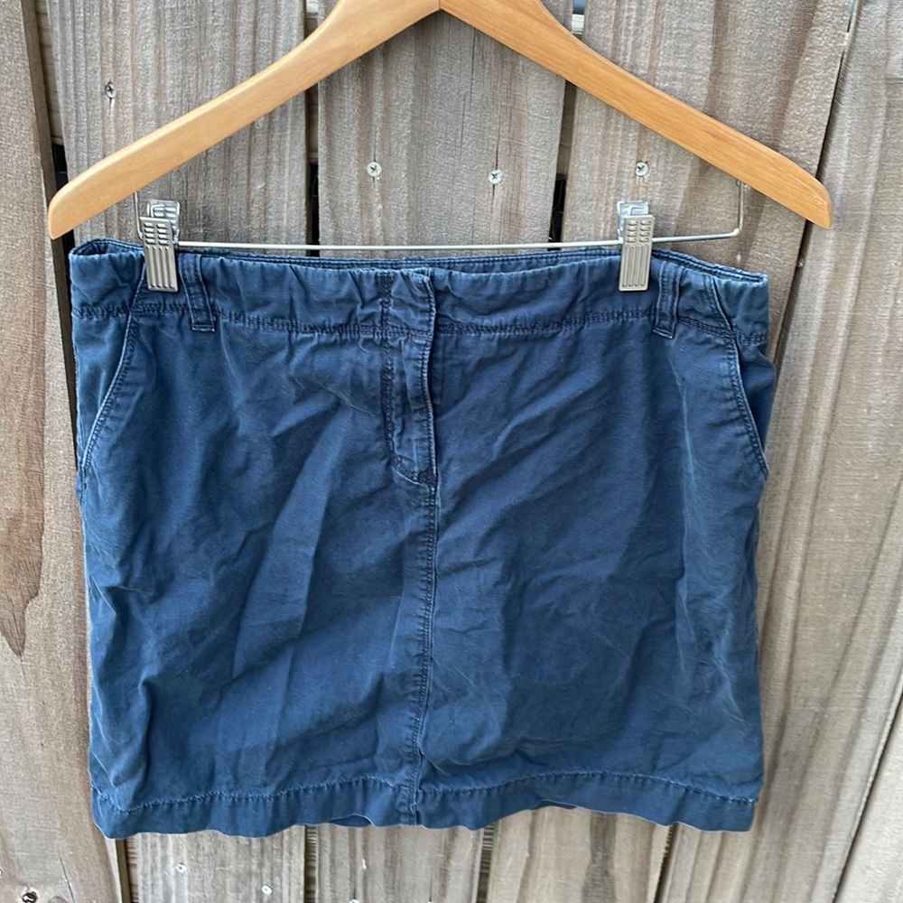 J. Crew Cotton Chino Skirt Sz 10